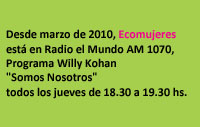 Ecomujeres en la radio